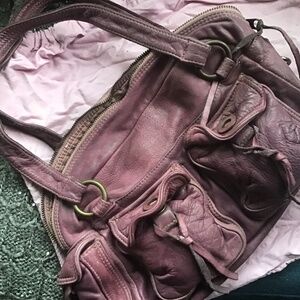 Zadig & Volitaire Y2K bag, purple raisin, vintage, rare!
